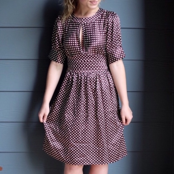 BCBGMaxAzria Dresses & Skirts - FINAL MARKDOWN BCBGMaxazria Retro Polka Dot Dress
